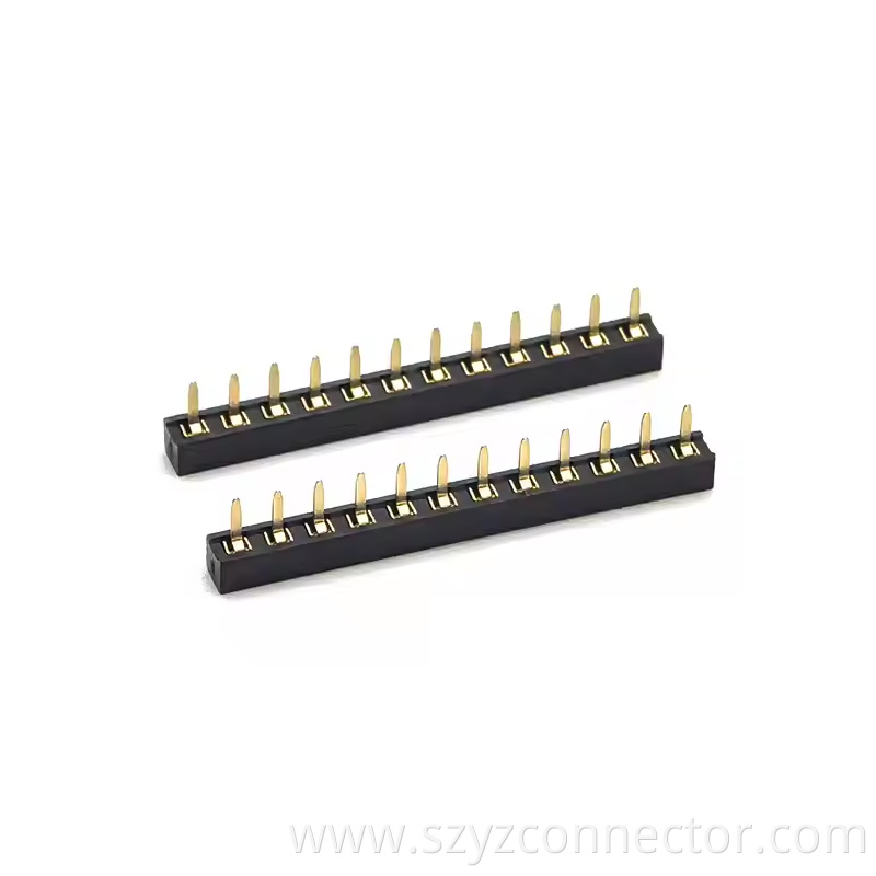 2.0mm Pitch Female Header Single Row Straight H2.0mm 112P (4)